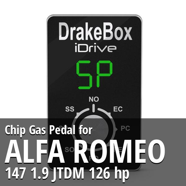 Chip Alfa Romeo 147 1.9 JTDM 126 hp Gas Pedal