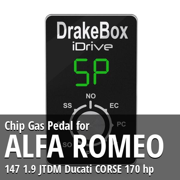 Chip Alfa Romeo 147 1.9 JTDM Ducati CORSE 170 hp Gas Pedal