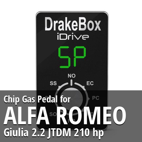 Chip Alfa Romeo Giulia 2.2 JTDM 210 hp Gas Pedal