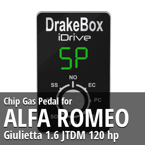 Chip Alfa Romeo Giulietta 1.6 JTDM 120 hp Gas Pedal