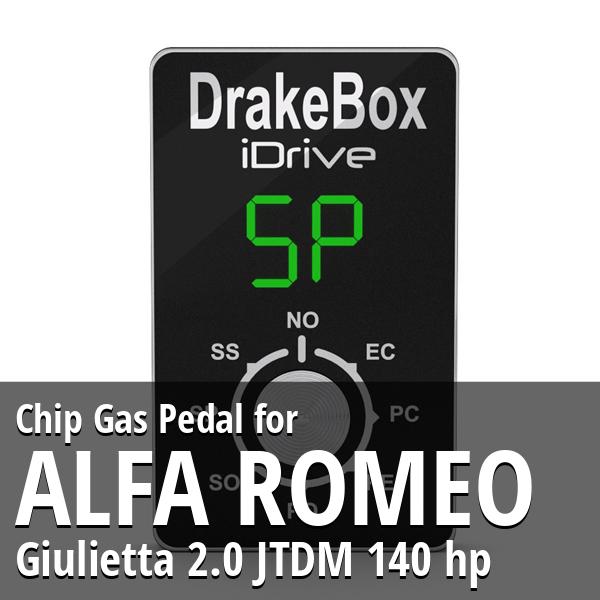 Chip Alfa Romeo Giulietta 2.0 JTDM 140 hp Gas Pedal