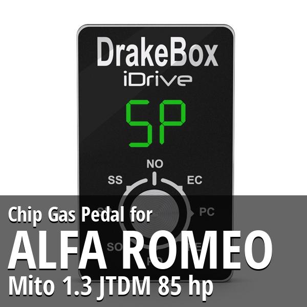 Chip Alfa Romeo Mito 1.3 JTDM 85 hp Gas Pedal
