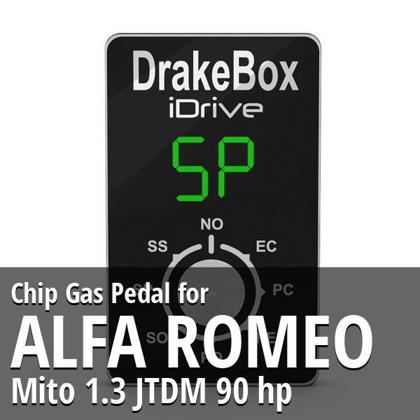 Chip Alfa Romeo Mito 1.3 JTDM 90 hp Gas Pedal