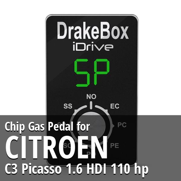 Chip Citroen C3 Picasso 1.6 HDI 110 hp Gas Pedal