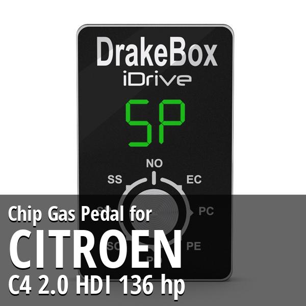 Chip Citroen C4 2.0 HDI 136 hp Gas Pedal