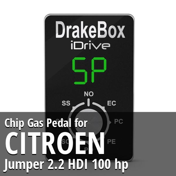 Chip Citroen Jumper 2.2 HDI 100 hp Gas Pedal