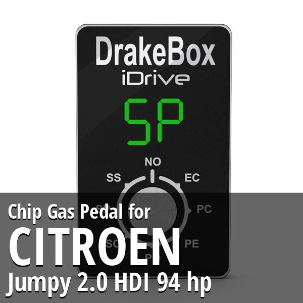Chip Citroen Jumpy 2.0 HDI 94 hp Gas Pedal