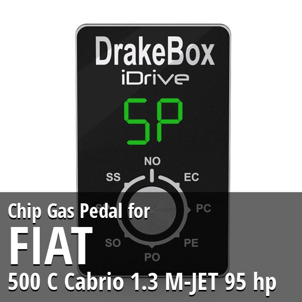 Chip Fiat 500 C Cabrio 1.3 M-JET 95 hp Gas Pedal