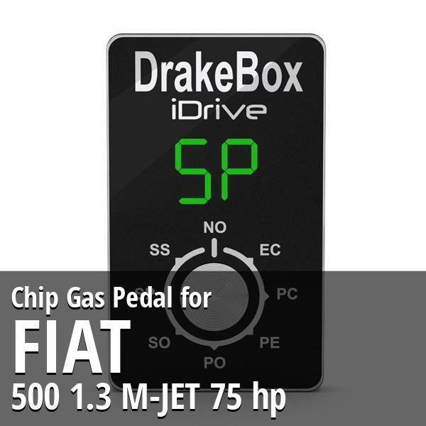 Chip Fiat 500 1.3 M-JET 75 hp Gas Pedal