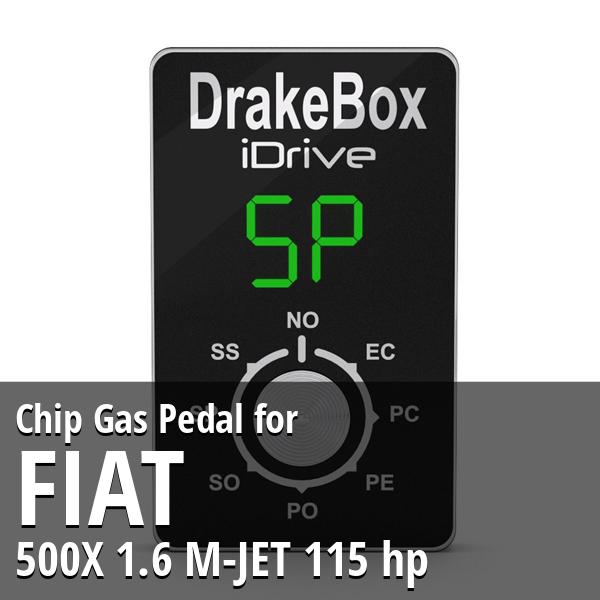 Chip Fiat 500X 1.6 M-JET 115 hp Gas Pedal