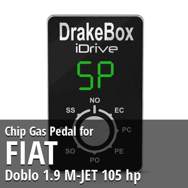Chip Fiat Doblo 1.9 M-JET 105 hp Gas Pedal