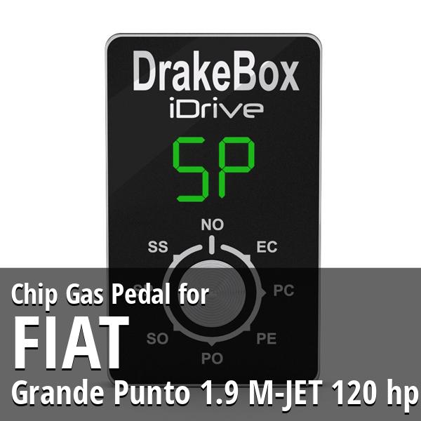 Chip Fiat Grande Punto 1.9 M-JET 120 hp Gas Pedal