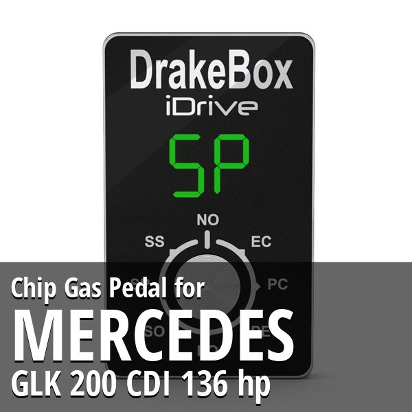 Chip Mercedes GLK 200 CDI 136 hp Gas Pedal