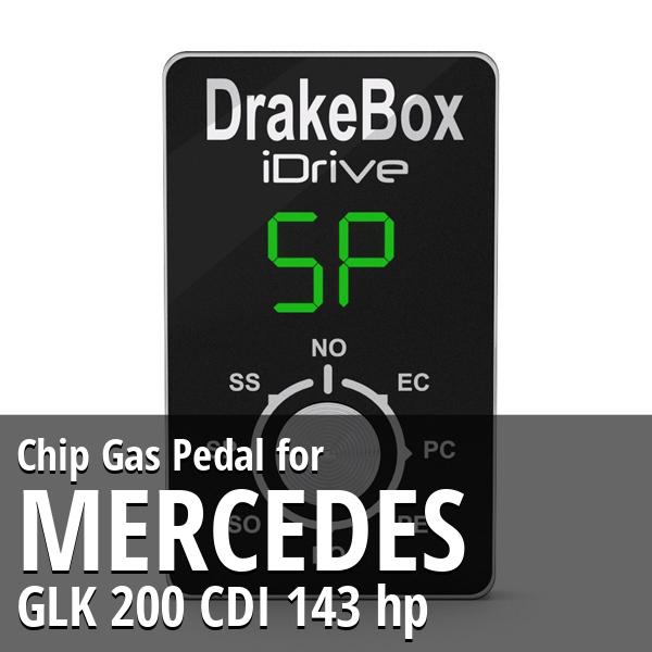 Chip Mercedes GLK 200 CDI 143 hp Gas Pedal