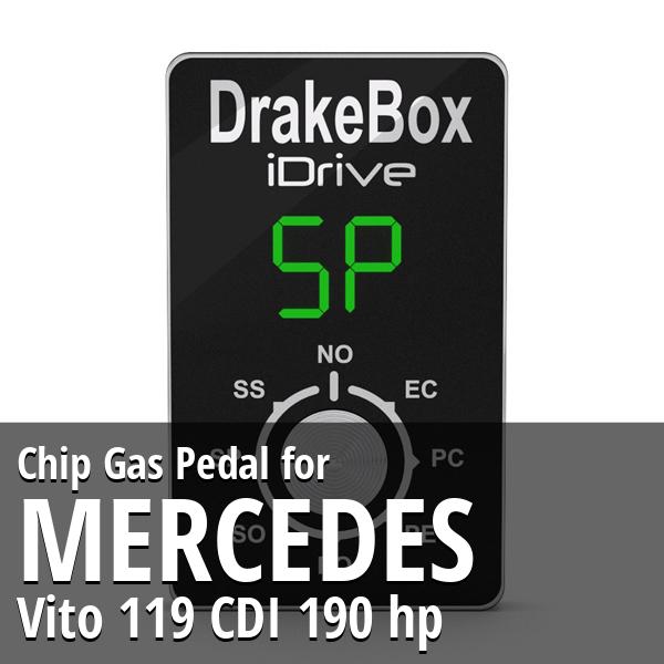 Chip Mercedes Vito 119 CDI 190 hp Gas Pedal