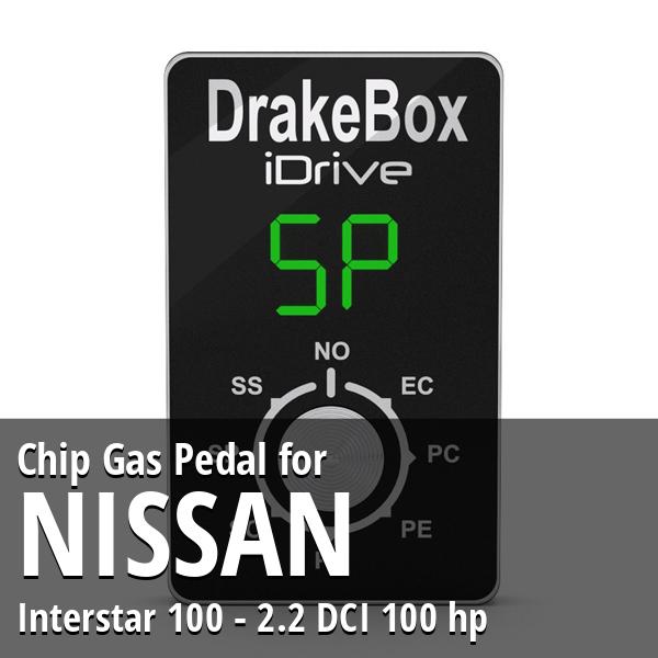 Chip Nissan Interstar 100 - 2.2 DCI 100 hp Gas Pedal