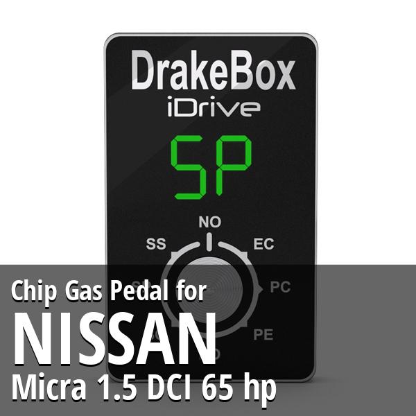 Chip Nissan Micra 1.5 DCI 65 hp Gas Pedal