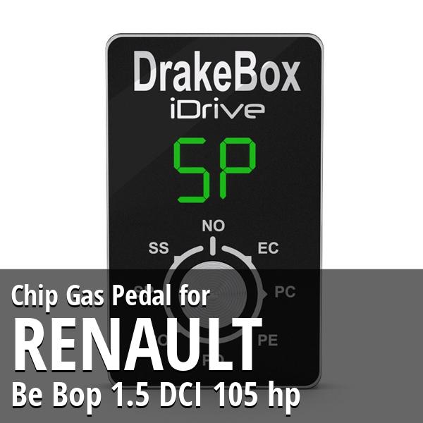 Chip Renault Be Bop 1.5 DCI 105 hp Gas Pedal