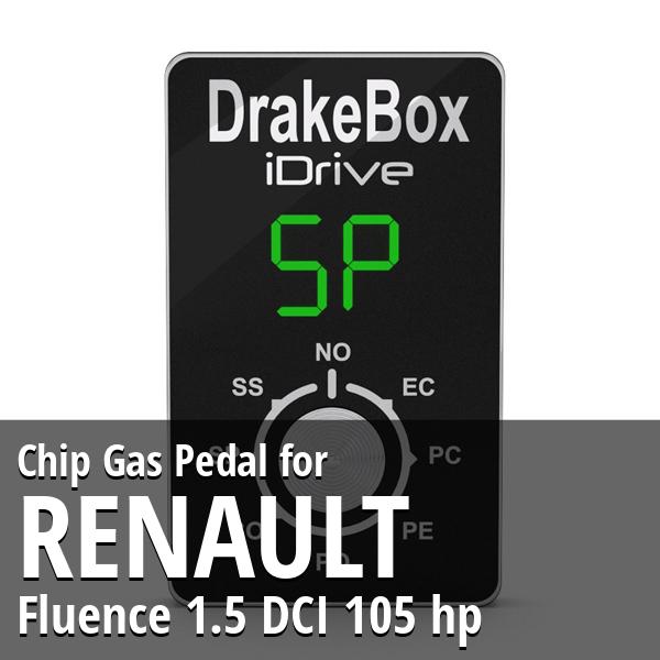 Chip Renault Fluence 1.5 DCI 105 hp Gas Pedal