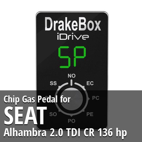 Chip Seat Alhambra 2.0 TDI CR 136 hp Gas Pedal