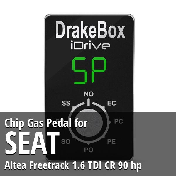 Chip Seat Altea Freetrack 1.6 TDI CR 90 hp Gas Pedal