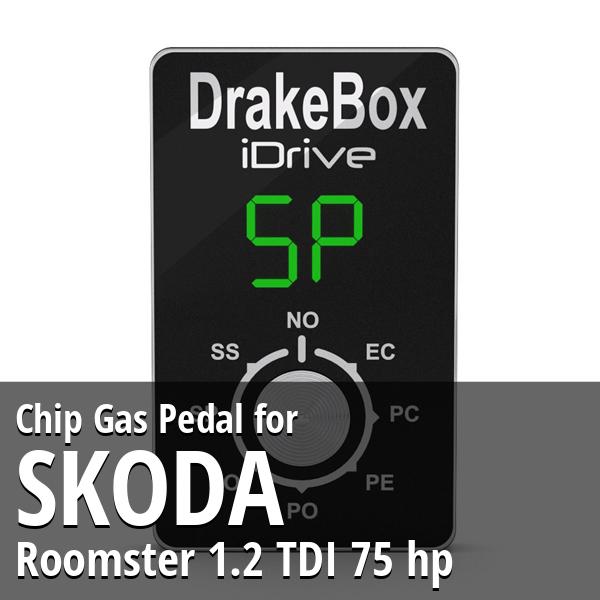 Chip Skoda Roomster 1.2 TDI 75 hp Gas Pedal