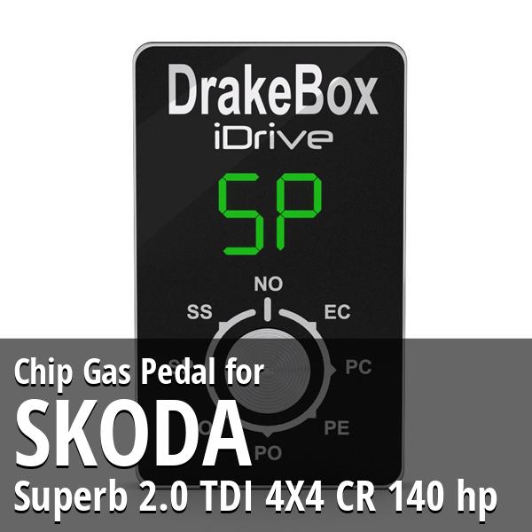 Chip Skoda Superb 2.0 TDI 4X4 CR 140 hp Gas Pedal