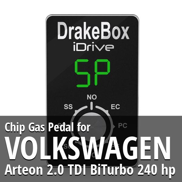 Chip Volkswagen Arteon 2.0 TDI BiTurbo 240 hp Gas Pedal