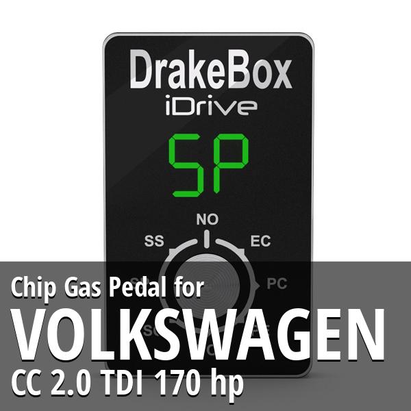 Chip Volkswagen CC 2.0 TDI 170 hp Gas Pedal