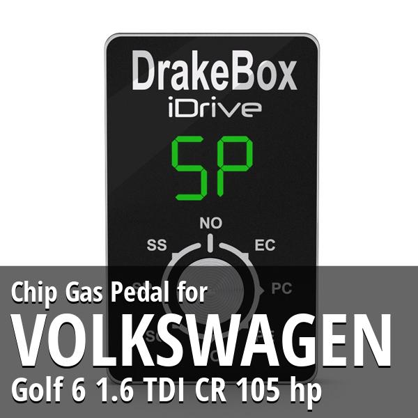 Chip Volkswagen Golf 6 1.6 TDI CR 105 hp Gas Pedal