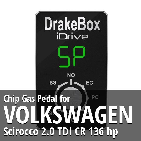 Chip Volkswagen Scirocco 2.0 TDI CR 136 hp Gas Pedal