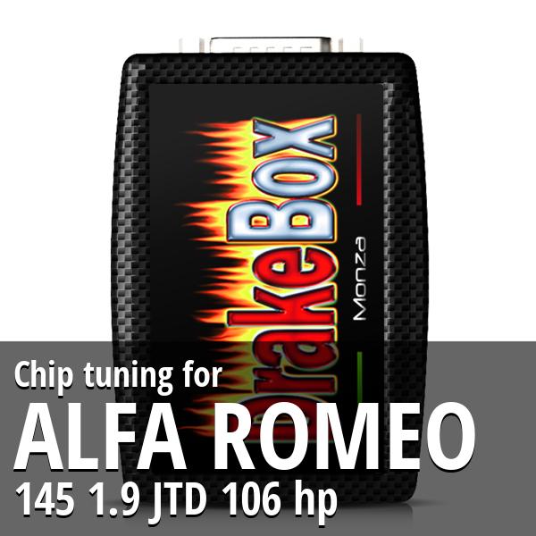 Chip tuning Alfa Romeo 145 1.9 JTD 106 hp