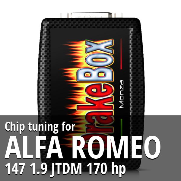 Chip tuning Alfa Romeo 147 1.9 JTDM 170 hp