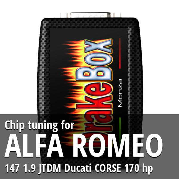 Chip tuning Alfa Romeo 147 1.9 JTDM Ducati CORSE 170 hp