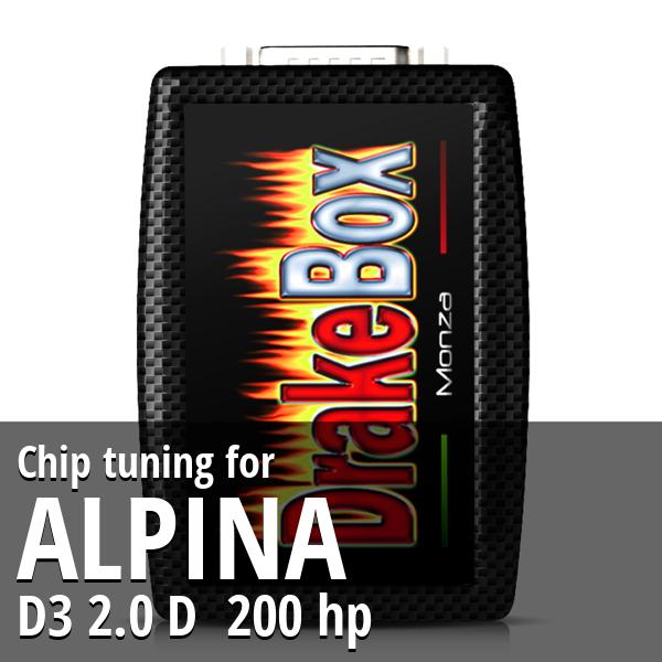 Chip tuning Alpina D3 2.0 D 200 hp