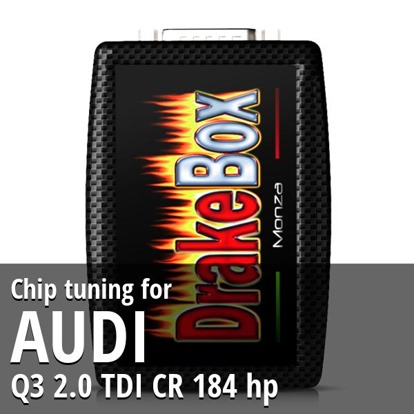 Chip tuning Audi Q3 2.0 TDI CR 184 hp