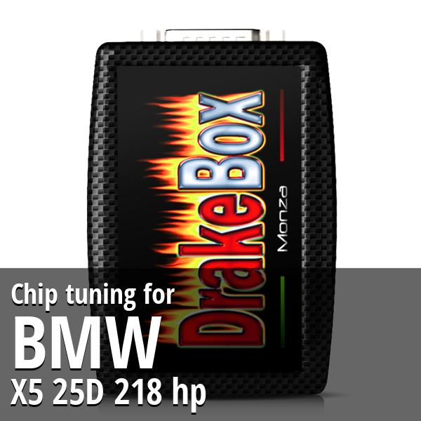 Chip tuning Bmw X5 25D 218 hp