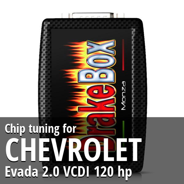 Chip tuning Chevrolet Evada 2.0 VCDI 120 hp