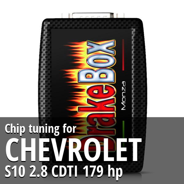 Chip tuning Chevrolet S10 2.8 CDTI 179 hp