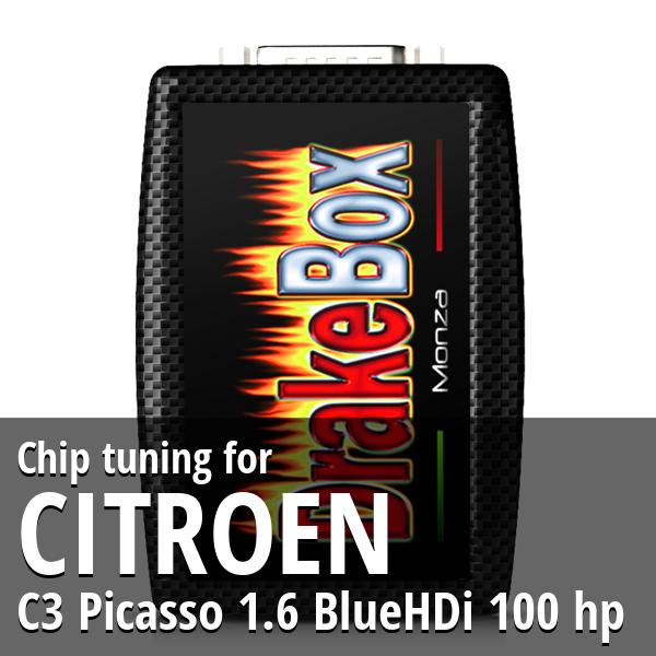Chip tuning Citroen C3 Picasso 1.6 BlueHDi 100 hp