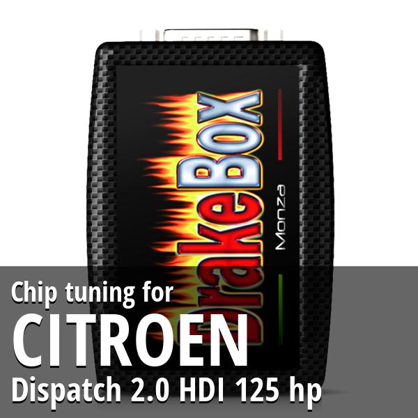Chip tuning Citroen Dispatch 2.0 HDI 125 hp