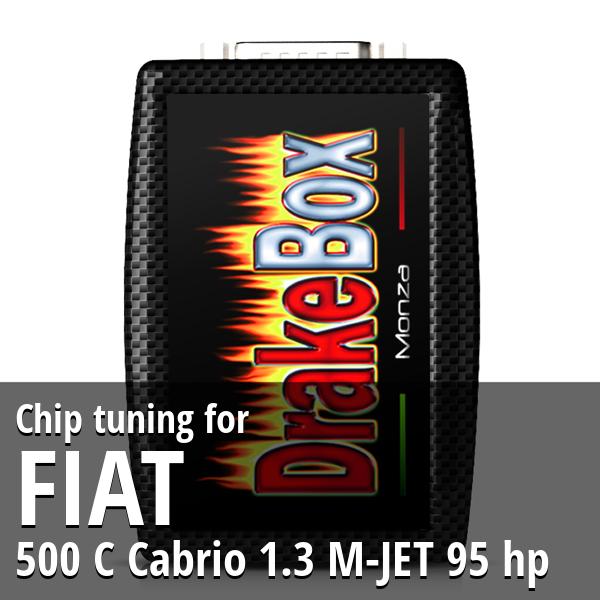 Chip tuning Fiat 500 C Cabrio 1.3 M-JET 95 hp