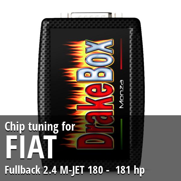 Chip tuning Fiat Fullback 2.4 M-JET 180 - 181 hp