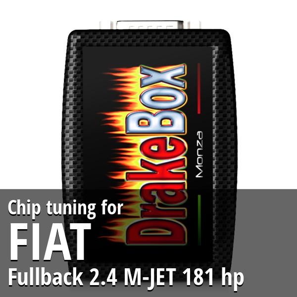 Chip tuning Fiat Fullback 2.4 M-JET 181 hp