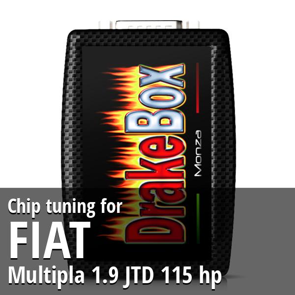 Chip tuning Fiat Multipla 1.9 JTD 115 hp