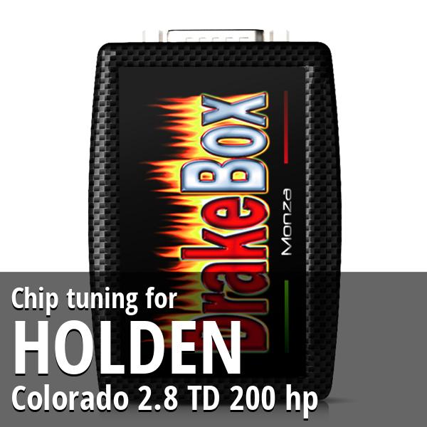 Chip tuning Holden Colorado 2.8 TD 200 hp