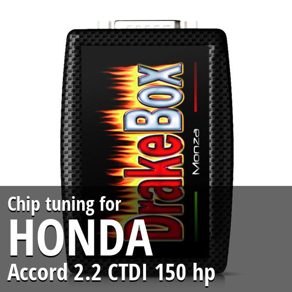 Chip tuning Honda Accord 2.2 CTDI 150 hp