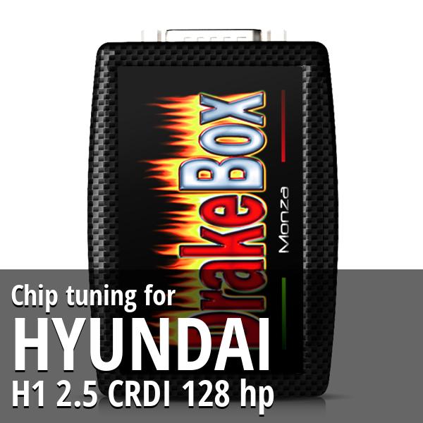 Chip tuning Hyundai H1 2.5 CRDI 128 hp