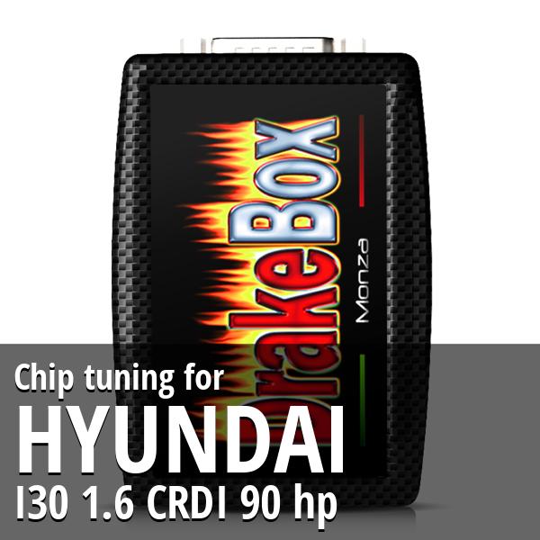 Chip tuning Hyundai I30 1.6 CRDI 90 hp