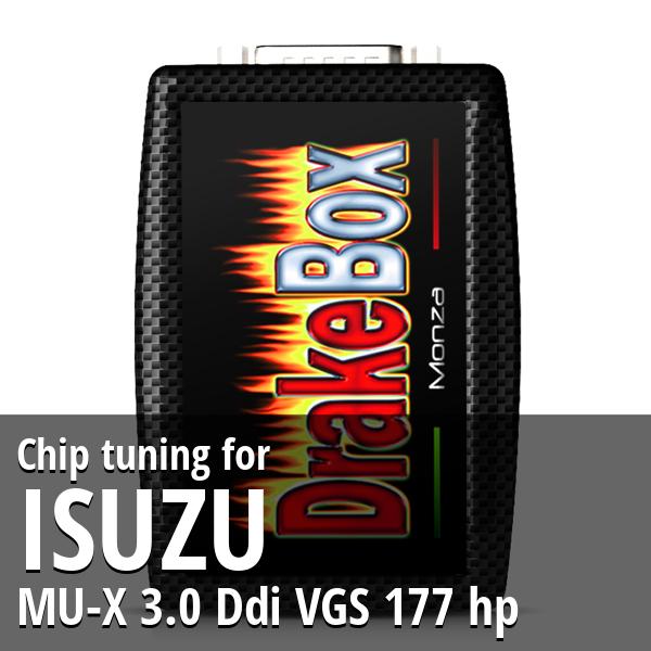 Chip tuning Isuzu MU-X 3.0 Ddi VGS 177 hp
